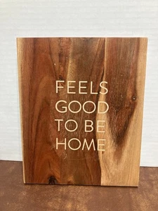 Herz & Hand Magnolie "Feels Good To Be Home" Plakette Wanddeko - Bild 1 von 2