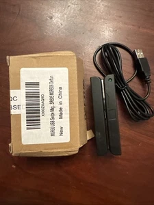 DEFTUN MSR90 USB Magnetic Credit Card Reader Stripe  Magstripe Scanner 3 Tracks - Picture 1 of 7