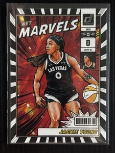 🏀 2025 Panini Donruss WNBA - Jackie Young Net Marvels #15 Aces 🏀 - Bild 1 von 2