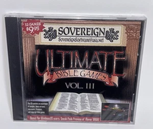 Ultimate Bible Games Vol. 3 CD-ROM 1998 Disciple’s Edition - Picture 1 of 2