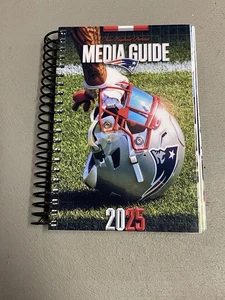 2025 NFL New England Patriots Media Guide Book Very Rare - Picture 1 of 2