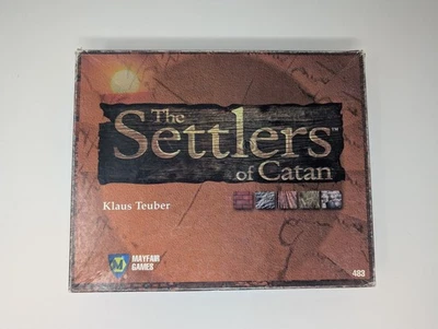Settlers of Catan Board Game - First Edition by Mayfair Games, (1996) RARE USED - Image 1 of 4