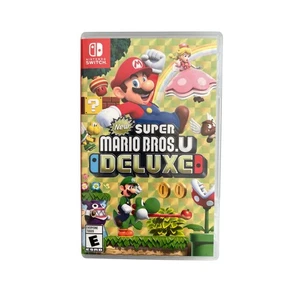 New Super Mario Bros. U Deluxe - Nintendo Switch Spiel - Komplett - Bild 1 von 3