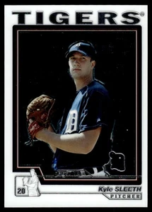 2004 Topps Chrome Kyle Sleeth Rookie Auto Detroit Tigers #239 - Picture 1 of 2