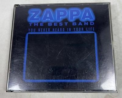 Frank Zappa- The Best Band You Never Heard In Your Life  CD  2-disc set  VGC - Imagem 1 de 4