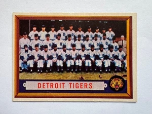 1957 Topps #198 Detroit Tigers Team Card (Great Eye Appeal for lower grade!) - Picture 1 of 2