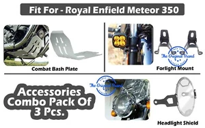 Fit For Royal Enfield "Meteor 350 Accessories 3 items Combo Pack" - Picture 1 of 18