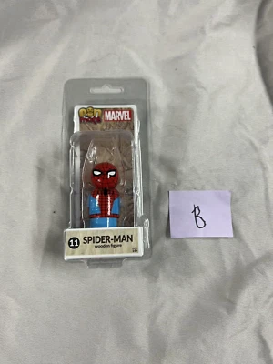 Figura de madera Marvel SpiderMan #11 B 2" Pinmate BiFBang Pow! 2016 Foto 1 de 4