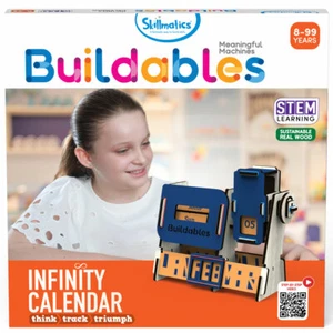 Skillmatics Buildables Infinity Calendar - Kids Learn & Build Cryptic Calendar - Picture 1 of 6