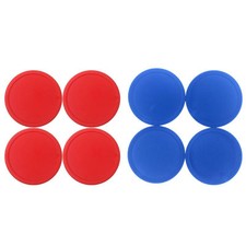 Home Air Hockey Round Replacement Pucks for Game Tables Equipment 4 Pack