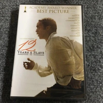12 Years a Slave DVD  Brad Pitt              By Steve Mcqueen ￼￼ Rated R ~NEW~￼ - Image 1 of 3