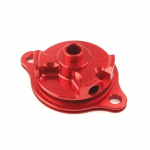 Billet Oil Filter Cover Cap CNC Motor Motorcycle Fits For HONDA CRF250R 2004-09 - Picture 1 of 12