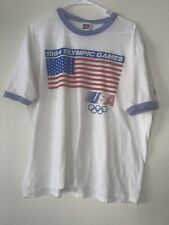 Vintage 1984 Levi's Team USA Ringer T-Shirt Los Angeles LA Olympics Men's XL