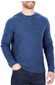 Member's Mark Men's Crewneck Pullover Size S Blue Indigo - Picture 1 of 4