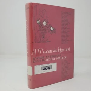 A Wisconsin Harvest by August Derleth - 1966, Ex Library - Hardcover + DJ - Picture 1 of 14