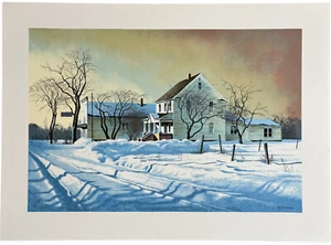 Robert Addison (American) Country Store 1977 Signed Lithograph Print - Picture 1 of 4