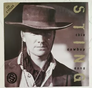 Sting This Cowboy Song Cd-Single Alemania 1995 portada cartón - Picture 1 of 2