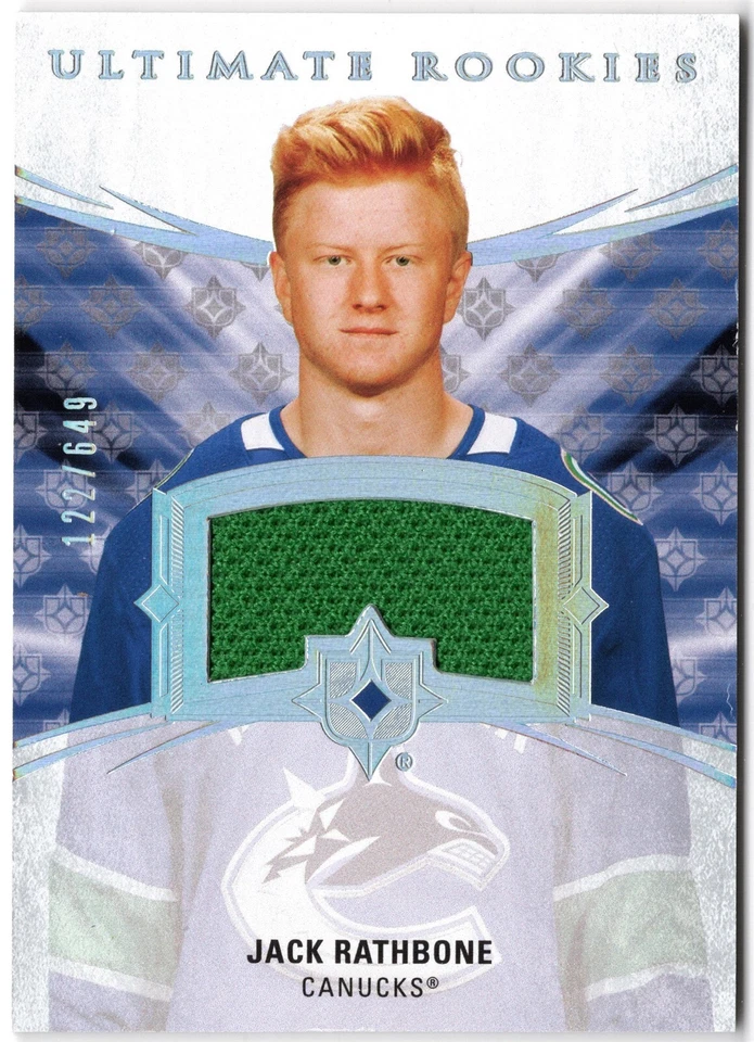 2020-21 UD Ultimate Collection Rookies Jersey Relics JACK RATHBONE #113 #122/649 - Image 1 of 1
