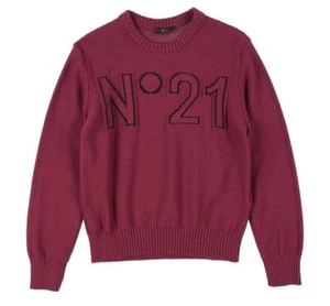 N21 Burgundy Kids Sweater size 6 - Picture 1 of 9