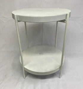 TZAMLI Small Round Coffee Side Table (15.75 x 15.75 x 20 in) - Picture 1 of 5