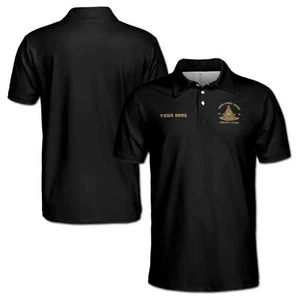 Personalized Freemason Past Master Masonic Men's Polo Shirt S-5XL - Picture 1 of 5