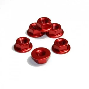 Aprilia RST Futura 01-03 Aluminium Rear Sprocket Nut Kit - Red - Picture 1 of 1