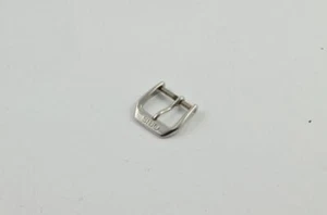 ORIS Bracciale In Pelle Con Chiusura A Dente 12MM Fibbia In Acciaio - Foto 1 di 2