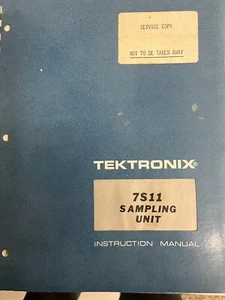 UNIDAD DE MUESTREO MANUAL TEKTRONIX 7S11 - Imagen 1 de 1