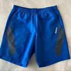 Reebok, blue and black athletic shorts, size medium