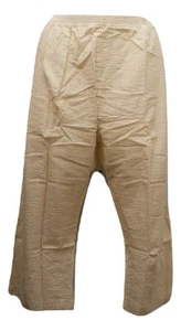 Boca Bay Ladies Capri Pants Cotton Striped Brown Plus Size 24W - Picture 1 of 12