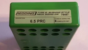 Redding Type S Bushing 3-Die Neck Sizer Set 6.5 PRC - Picture 1 of 2