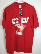 UNLV Rebels Adult Shirt Large Vintage 1990s New With Tags National Champs NCAA 