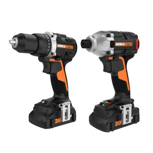WORX Nitro WX960L 20V 2PC Drill/Driver & Impact Driver Combo Certified Refurb