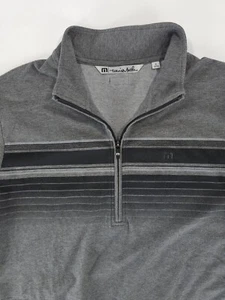 Travis Mathew Golf 1/4 Zip grau Pullover Pelican Bay Club Freizeitpullover Herren XL - Bild 1 von 14