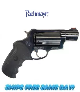 Pachmayr Diamond Pro Grip Revolver Rubber, Black Taurus Public Defender # 02474 - Picture 1 of 4