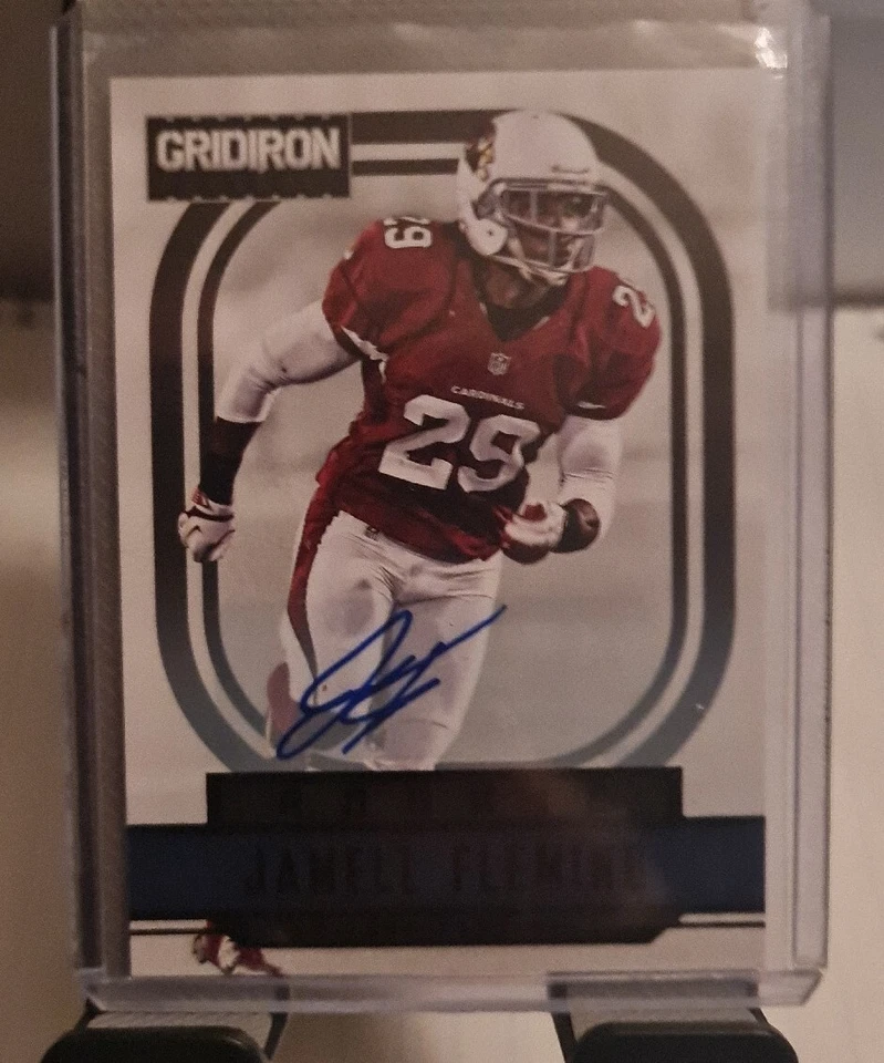 2012 Gridiron Platinum X's Cardinals #242 Jamell Fleming /25 Rookie RC Auto - Image 1 of 2