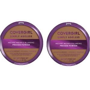 2 Covergirl Simply Ageless Wrinkle Pressed Powder, Soft Sable #275, 3.9 oz - Picture 1 of 3
