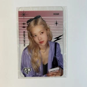 Blackpink Rose Transparent Photocard Authentic Made In Korea Kpop Photo Card - Picture 1 of 2
