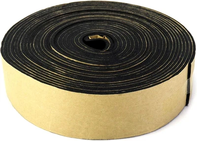 33Ft Waterproof Pipe Wrap Insulation Foam Tape 2" Wide Adhesive - Image 1 of 4