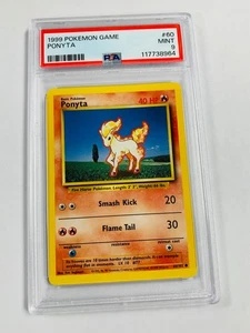 1999 Pokemon Spiel Ponyta 60/102 PSA 9 MINT GRADED - Bild 1 von 2