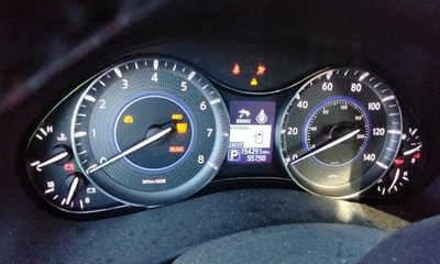 2014 QX80 OE Speedometer Gauge Cluster 154K Miles Infiniti - Изображение 1 из 4