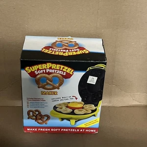 FABRICANTE DE PRETZELS SUAVES SUPER PRETZEL con calentador de queso y recetas de colección - Imagen 1 de 4