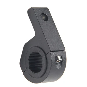1Set 22mm Motorcycle Motorbike LED Light Bar Clamp Mount Bracket Kit Black li - Picture 1 of 6