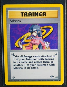Sabrina (110) Rare Gym Challenge 110/132 LP - Picture 1 of 2
