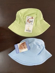 NWT Carter's Kids Sun Hat Set - Green and Blue - Picture 1 of 5