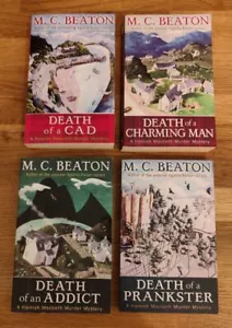 BOOK - M.C. Beaton X4 Paperbacks Hamish Macbeth Detective Books Bundle Lot #2 - Picture 1 of 3