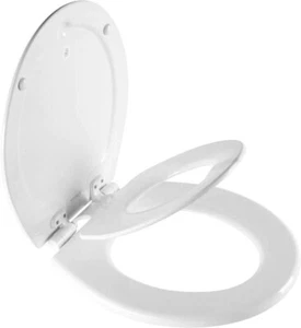MAYFAIR 888SLOW 000 NextStep2 Round Table Enamel Wood Toilet PottyTraining Seat - Picture 1 of 3