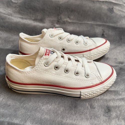 Sneakers basse CONVERSE bambino Chuck Taylor taglia 11 5 bianche nuove con scatola