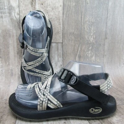 Sandalias Chaco Yampa para mujer gris tostado negro exterior senderismo agua talla 7 Foto 1 de 4