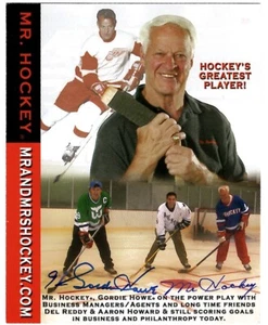 Gordie Howe Signed Book Plate Autograph Circa 2004 - Picture 1 of 2